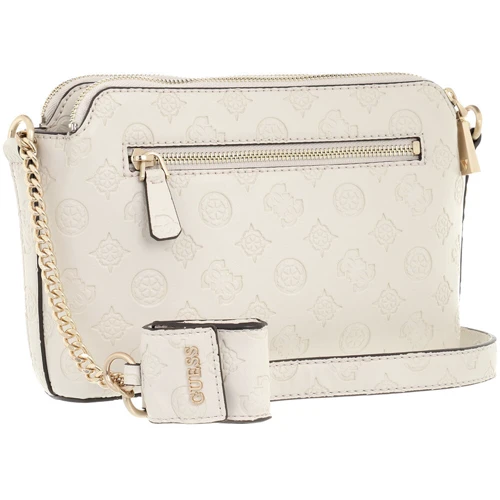 Женская сумка кросс боди Guess Bea Double Zip Crossbody молочная (HWVS8132150-STO): Пол Женский