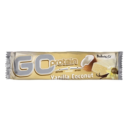 BioTechUSA Go Protein Bar 80g Vanilla-Coconut: Вес 80 г