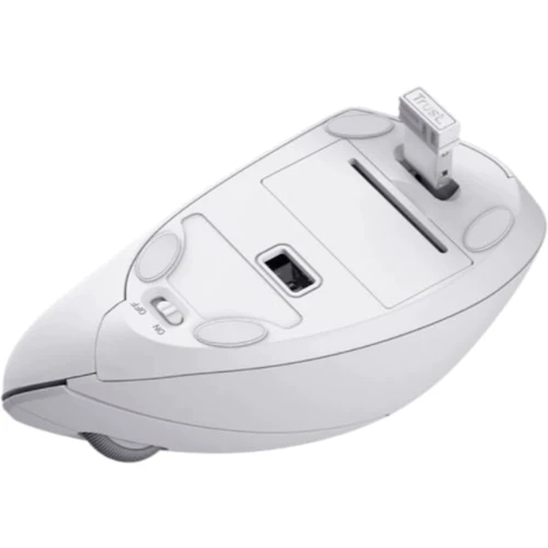 Мышь Trust Verto Ergonomic Wireless White (25132): Максимальное разрешение сенсора, dpi 1600