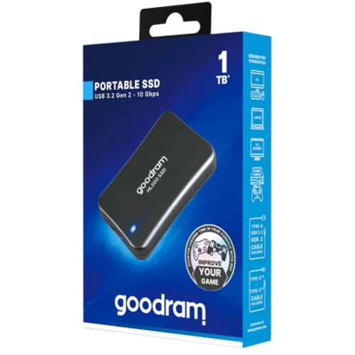 GOODRAM HL200 1 TB (SSDPR-HL200-01T) UA: Форм-фактор Portable