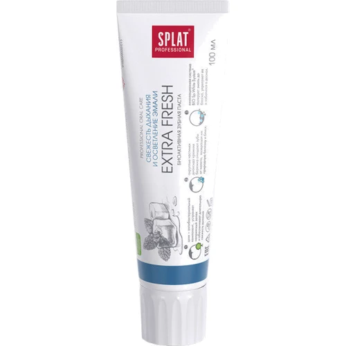 Professional SPLAT Professional Extra Fresh 100 ml Зубная паста Экстра Фреш: Класс косметики Миддл-маркет