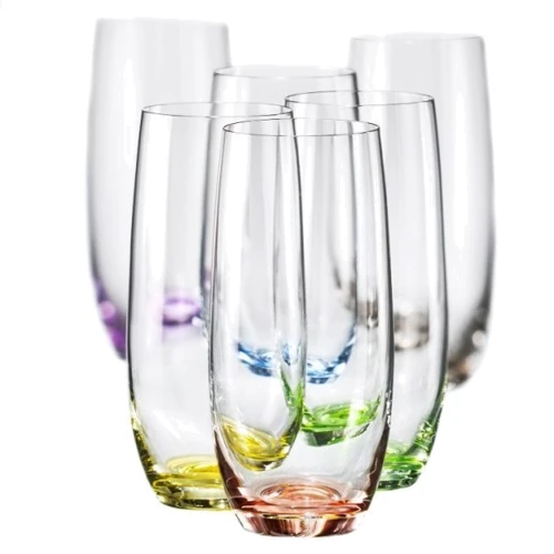 Стакан Bohemia Rainbow Club для воды 6х350 мл (7562)