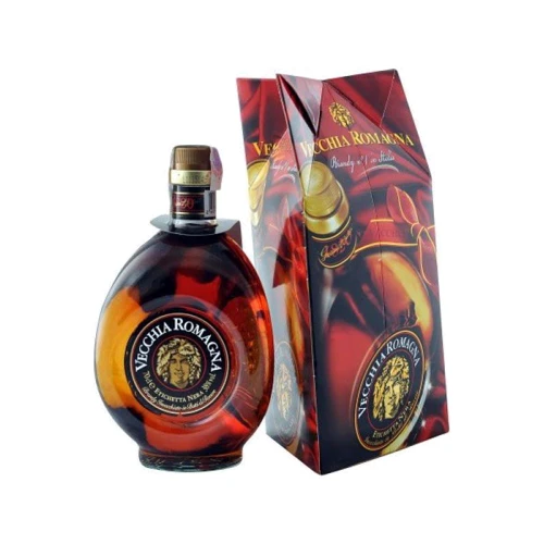 Коньяк Vecchia Romagna Etiqhetta Nera, gift box (0,7 л) (BW5981)