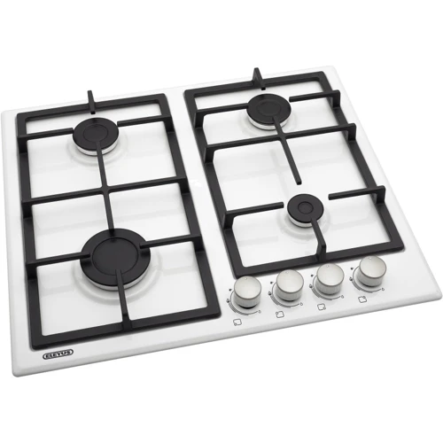 Варильна поверхня газова ELEYUS NIKA 60 WH C: Кількість конфорок 4