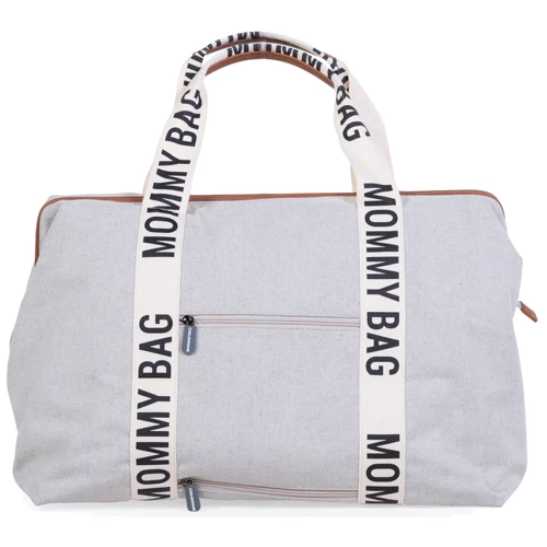 Сумка Childhome Mommy Bag Signature Canvas Off White (CWMBBSCOW)