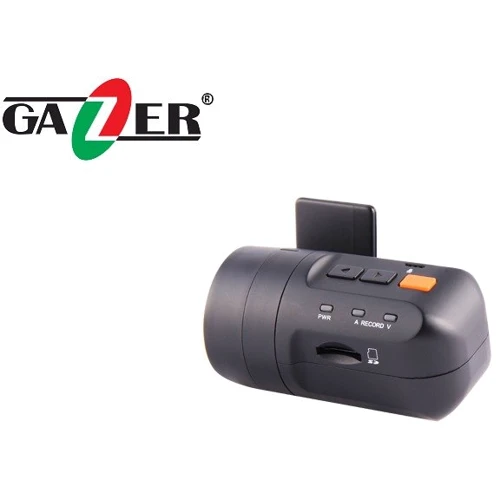 Gazer H714: Оснащення акумулятор, мікрофон, друк дати і часу на відео