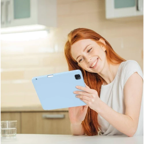 Аксессуар для iPad BeCover Direct Charge Pen with Pencil mount Light Blue for iPad Air 2020/iPad Air 2022/iPad Pro 11 (2018-2022) (709653): Материал искусственная кожа