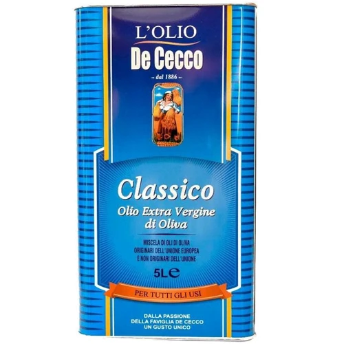 Оливково-соняшникова олія De Cecco Extra Vergine Classico 5 л для смаження (WT4209)