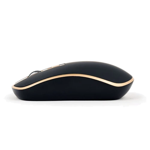 Мышь Gembird MUSW-4B-06-BG Wireless Black-Gold: Тип сенсора оптический