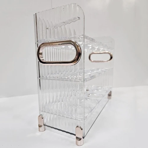 Емкость для хранения Stenson для яиц 3 яруса 26x10x20 см (R30902): Форма прямоугольная