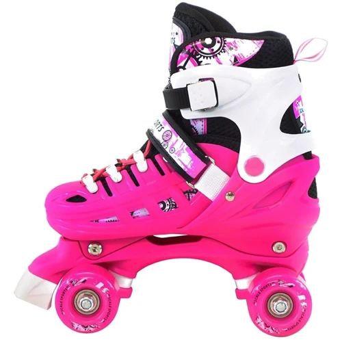 Розсувні ролики квади Scale Sports. Pink (розмір 29-33) 974756679: Розташування коліс квады (quads)