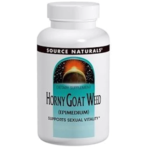 Source Naturals Horny Goat Weed (Epimedium), 1000 mg, 60 Tab