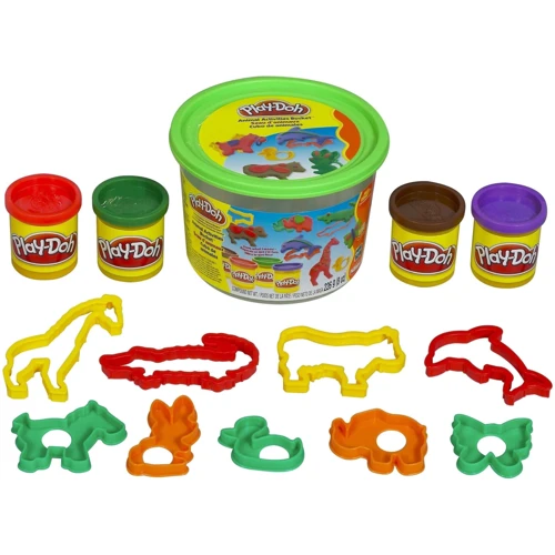 Набір пластиліну Hasbro PLAY-DOH Ведёрочко Animal Activities (23414_23413) фото 3