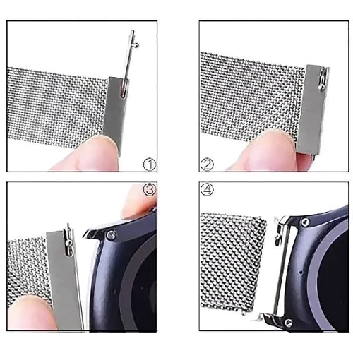Ремінець BeCover Milanese Style 20mm Gold для Garmin Vivoactive 3 /3 Music/Vivomove HR/Vivomove (707714): Сумісність з брендом Garmin