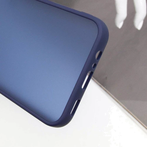 Чехол для телефонов Epik TPU+PC Lyon Frosted Case Navy Blue for Samsung M336 Galaxy M33 5G: Пленка в комплекте нет