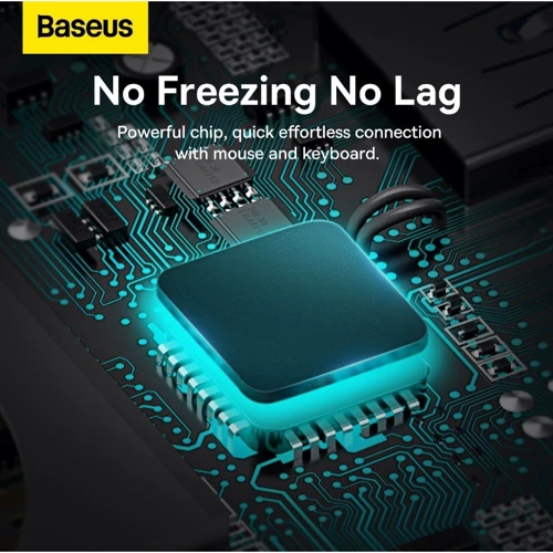 Адаптер Baseus Adapter Metal Gleam Series USB-C to 2хHDMI+3хUSB3.0+PD+RJ45 Gray (WKWG040113) фото 15