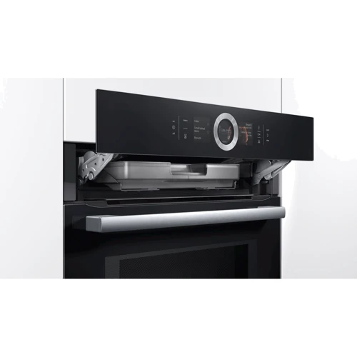 Духова шафа електрична Bosch HNG6764B6: Приготування на пару є