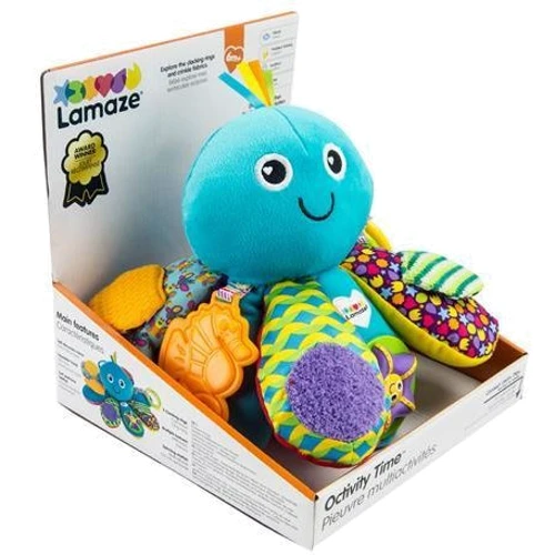 Мягкая игрушка Lamaze Осьминог с прорезывателем (L27206)