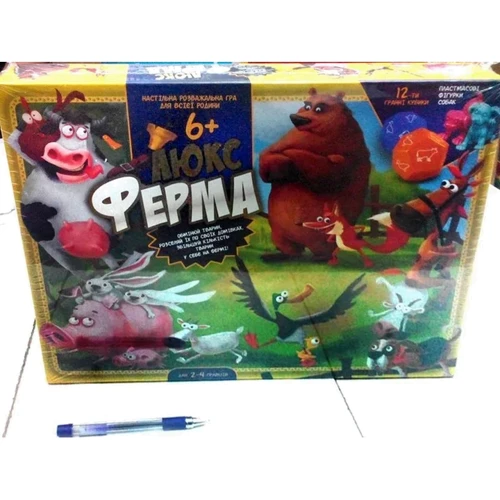Настільна гра Danko toys Люкс Ферма (укр) (G-FL-UA-01-01): Тип Детские