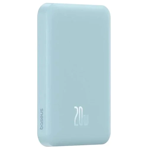 Внешний аккумулятор Baseus Power Bank 5000mAh Magnetic Wireless 20W Blue (P10022107313-00): Встроенный кабель нет