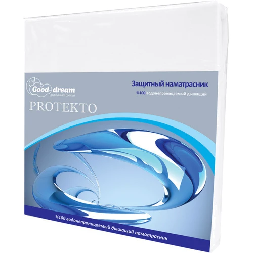 Непромокаемый наматрасник Good-Dream Protekto 70х190 (GDPE070190): Эффект Водонепроницаемый, Антиаллергенный