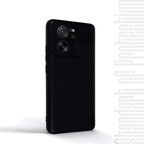 Чохол для телефона ArmorStandart Matte Slim Fit Camera cover Black для Xiaomi 13T Pro 5G (ARM69615): Тип накладка на заднюю часть