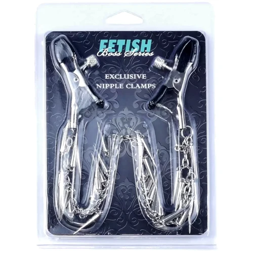 Зажимы для сосков BOSS of TOYS Fetish Boss Series - №10 Exclusive Nipple Clamps (BS6100018)
