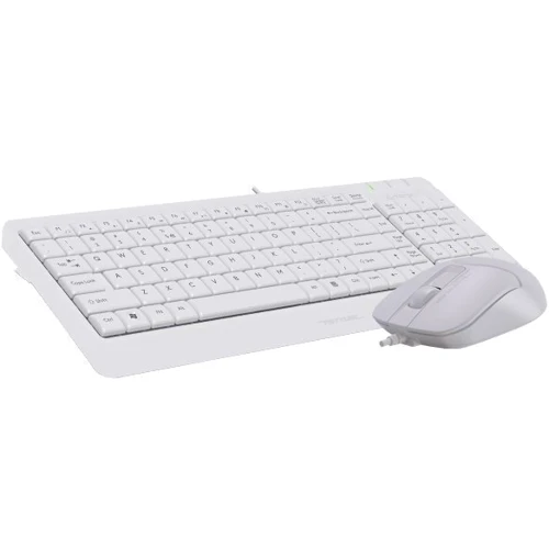 Комплект дротовий A4Tech Fstyler F1512 USB White: Підключення проводное