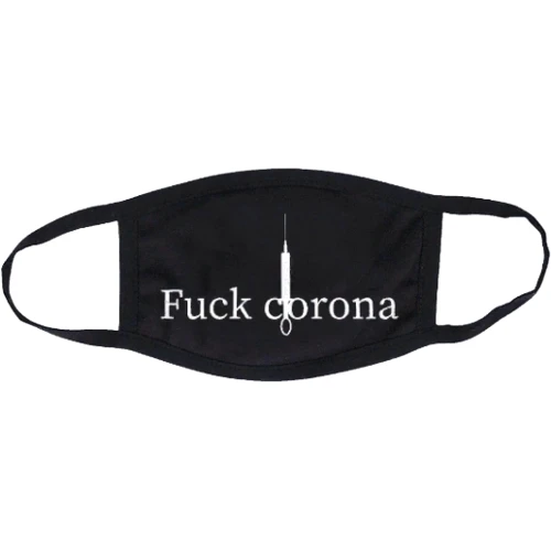 Маска CustomPrint Fuck Corona