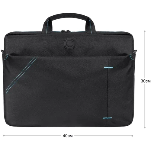 Сумка для ноутбука Continent 15.6" Black (CC-125GB): Тип сумки сумка