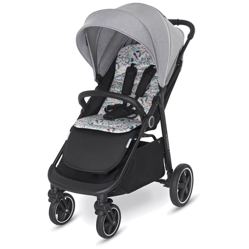 Прогулочная коляска Baby Design COCO 2021 07 GRAY