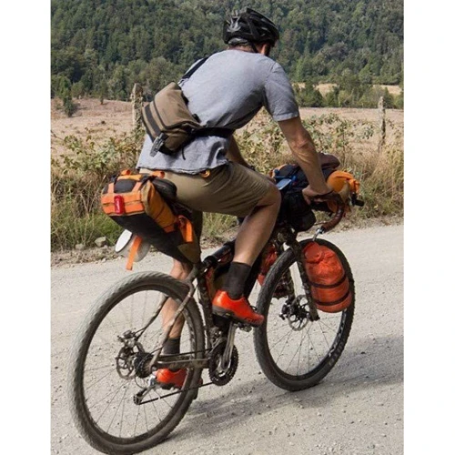 Велосумка Сумка на руль Blackburn Wayside Handlebar/Musette 5 л черный/бежевый 409 г (7099769): Тип крепления На руль