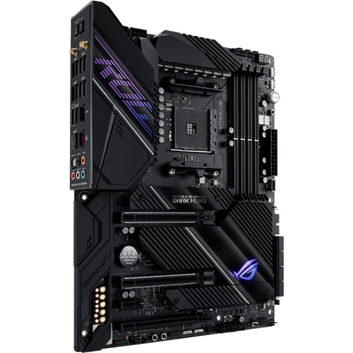 ASUS ROG Crosshair VIII Dark Hero: Оперативна пам'ять 4xDDR4 5100, до 128 ГБ