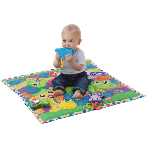 Килимок для розвитку Playgro Друзі-тварини (від 0 міс.) (0185477): Розмір, см 73x73x56