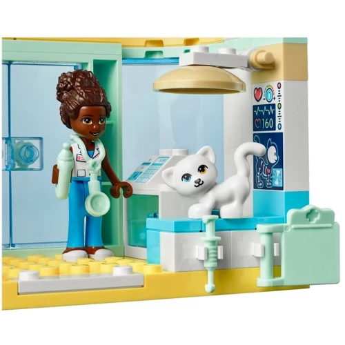 Конструктор LEGO Friends Ветеринарна клініка (41695): Кількість деталей, шт. 111