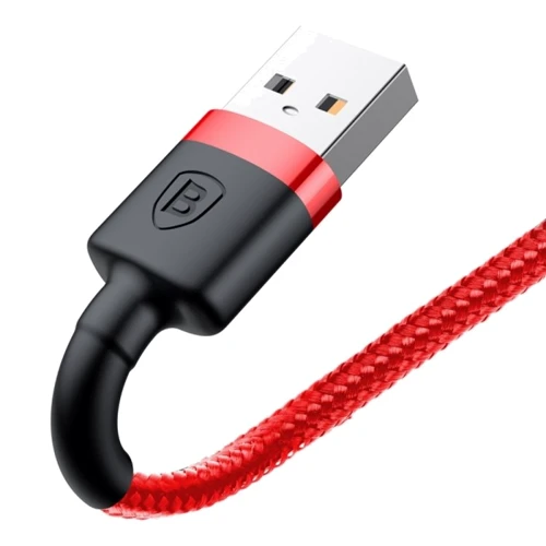Кабель Baseus USB Cable to Lightning 2m Red/Black (CALKLF-C19)