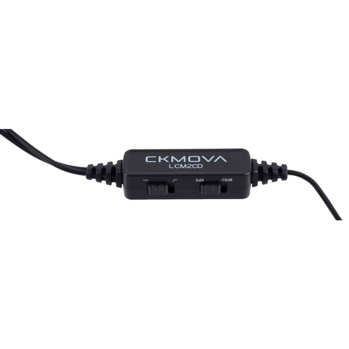 Микрофон петличный CKMOVA LCM2CD: Тип преобразователя Конденсаторный