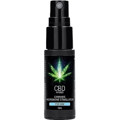 Духи с феромонами для мужчин Shots - CBD Cannabis Pheromone Stimulator For Him, 15 ml