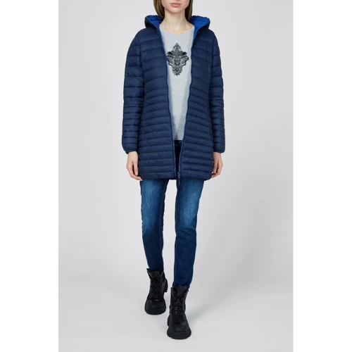 Куртка CMP Woman Parka Zip Hood 3Z18976-05ND 44 (36) синяя демисезон с капюшоном: Страна производитель Китай