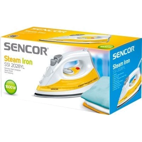 Утюг Sencor SSI 2028YL: Подключение проводное