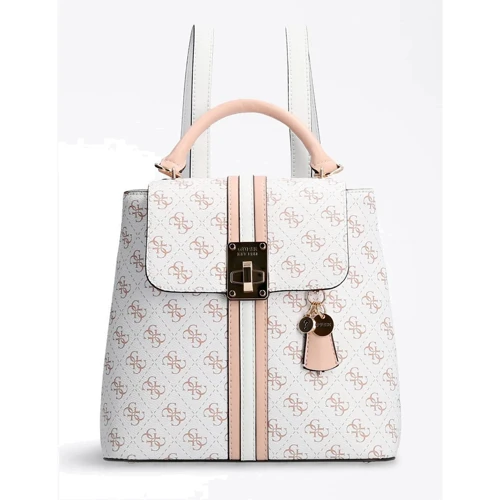 Жіночий рюкзак Guess Kasinta Flap Backpack білий (HWSG8405310-WML)