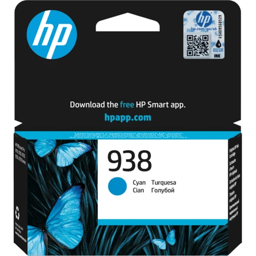 Картридж HP 938 Cyan (4S6X5PE): Виробник HP