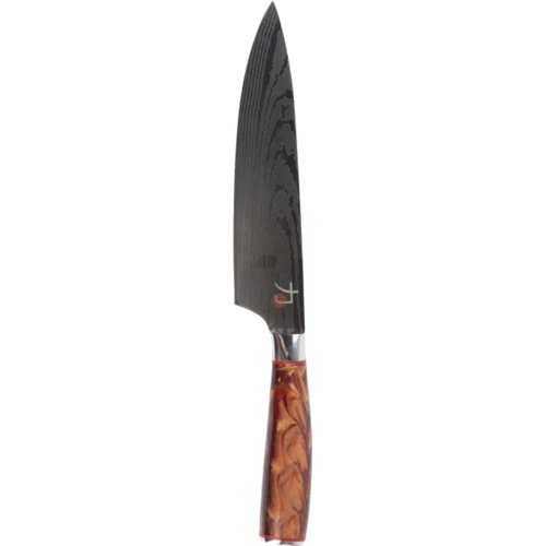 Ніж кухонний MasterPro Tetsu Коричневий 20 см (BGMP-4126-BR): Довжина леза, см 20