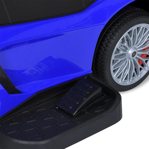 Детский электромобиль-толокар 2в1 Bambi Lamborghini синий (M 5777EBL-4)