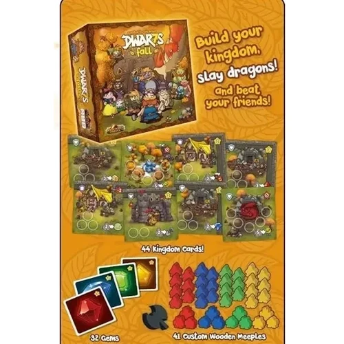 Настольная игра IELLO Dwar7s Fall 3rd edition (Гномы, англ.): Производитель IELLO