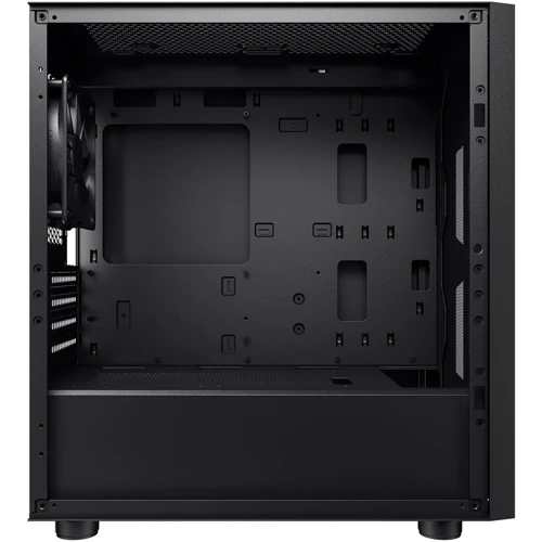 Корпус Cougar Uniface Mini Black: Матеріал передній панелі пластик