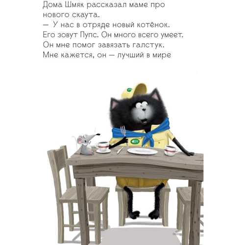 Роб Скоттон: Котенок Шмяк - маленький скаут: Обложка Твердая
