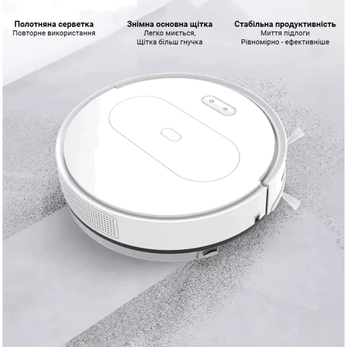 Робот уборщик Inspire B11PRO White: Тип для сухой и влажной уборки