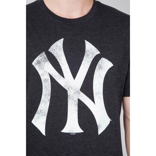 Футболка 47 Brand NY Yankees KA Club Tee Mens (304866-FS) L чорна з принтом: Склад Полиэстер, Хлопок