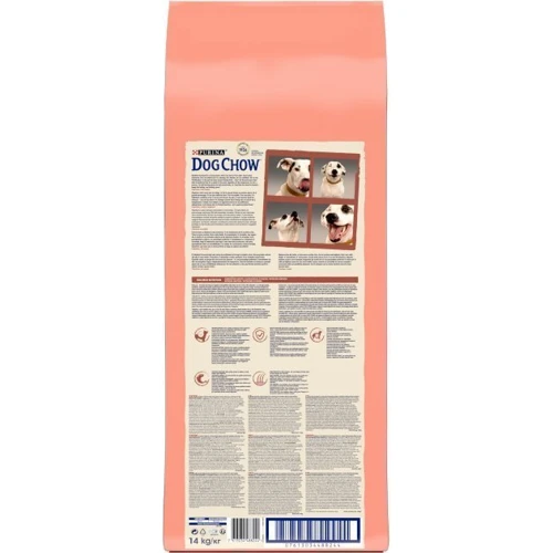 Сухой корм Purina Dog Chow Sensitive для собак с чувствительным пищеварением с лососем 14 кг (7613034488244): Основные ингредиенты Лосось